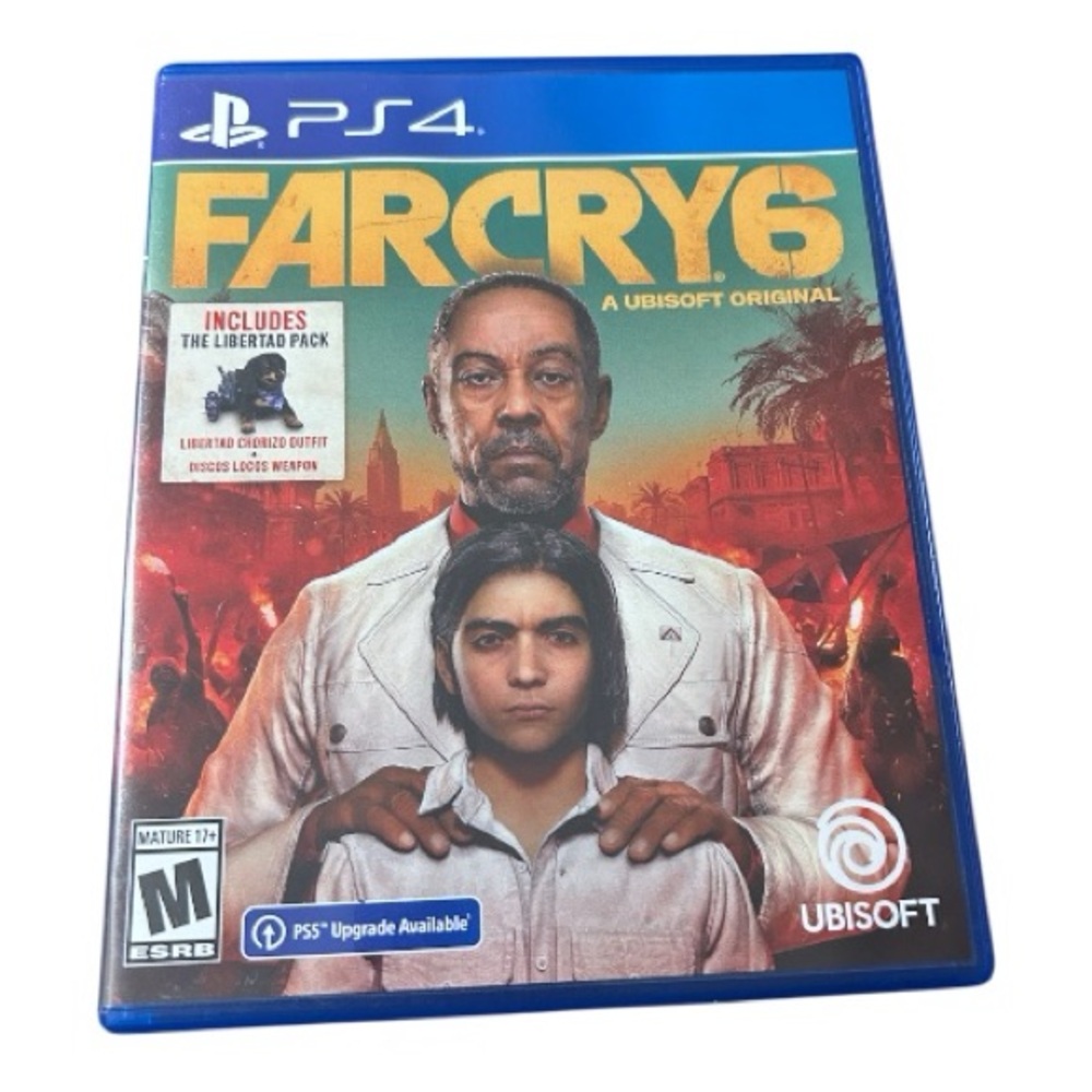 PS4 Ubisoft Far Cry 6 Physical Copy w/ Original Case EUC